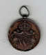 (Pays-Bas) Guillaume III Médaille Avers ; Monogramme « W » - Revers « VOOR TROUWEN DIESNT/KONINGLIJKE MARINE » - Autres & Non Classés