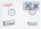 NCP 13 - 2042-a Portugal, CAHLA, Romania - Registered, Stamp With Vignette - 2011 - Briefe U. Dokumente