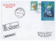 NCP 13 - 60-a FISHES, Sturgeon ( Huso Huso ), Romania - Registered - 2011 - Storia Postale