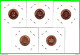 ALEMANIA – GERMANY - ( REPUBLICA FEDERAL ) SERIE DE LAS 5 MONEDAS DE 2.- PFENNING . AÑO 1993 LAS 5 CECAS - 2 Pfennig