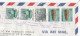 REGISTERED Slumujigaeart SOUTH KOREA  Cover Air Mail To USA Stylized DUCK Bird Stamps - Ducks