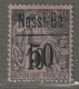 NOSSI-BE - N°20 Nsg (1893) 50c Sur 10c Noir Sur Lilas - Signé - - Unused Stamps