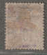 NOSSI-BE - N°23 Obl (1893) 10c Noir Sur Lilas - Used Stamps