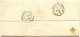 ALLEMAGNE - BLIESKASTEL + DEP. LIM. + TAXE 3, 1858 - Prephilately