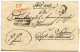 ALLEMAGNE - P.P. HORNBERG + 11 / A.E.D. + BADE PAR STRASBOURG SUR LETTRE SANS CORRESPONDANCE, 1830 - Vorphilatelie