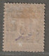 NOSSI-BE - TAXE - N°9 * (1891) 15c Sur 10c Noir - Unused Stamps