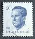 BEL2135U3 - King Baudouin 1st. - 20 F Used Stamp - Belgium - 1984 - 1981-1990 Velghe