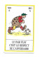 Carte-jeu Illustrée, Football - Tortue En Tenue De Sport, Ballon, Fair-play, Respect Adversaire Federation Française FFF - Cartes à Jouer Classiques