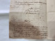 Delcampe - DOCUMENTO MANOSCRITTO LETTERA CONTEA GOVERNO DI CECCANO INIZIO 800. - Manuscrits