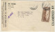 (C01) - HAITI - DOUBLE CENSORED AIR MAIL COVER PORT AU PRINCE => USA 1942 - Haiti