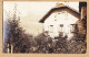 18623 / Region RHONE-ALPES ? Carte-Photo 1910s à Localise Maison Jardin Fruitier Arrière Plan Massif Montagneux Pic - Rhône-Alpes