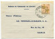 Congo Matadi 1 Oblit. Keach 10(.G.) Sur C.O.B. 313 Sur Carte Commerciale Vers Namur Le 30/06/1955 - Lettres & Documents