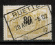 Chemins De Fer TR 24, Obliteration Centrale Nette RUETTE, RARE - Autres & Non Classés