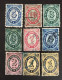 1868 /90 - Turkey Russian Post Offices Levant Value In Oval - 8 Stamps Used - Levant
