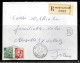 CC270 - ALGERIE - LETTRE RECOMMANDEE DE MONTAGNAC TLEMCEN DE 1967 POUR METZ - Algeria (1962-...)