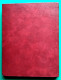 Delcampe - SMALL RED/BROWN, EMPTY, STOCKBOOK. #03316 - Small Format, White Pages