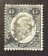 1918 - Malaya Straits Settlements - King Edward VII  45c - Used - Straits Settlements