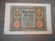 Ancien Billet De Banque Allemagne 1920 100 Mark - 100 Mark