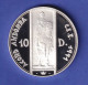 Andorra Silbermünze 10 Diners Ramon Berengar III. Zu Pferde - Zollunion 1995 PP - Andorra