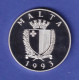 Malta Silbermünze 10 ECU Verteidigung Des Christlichen Europas 1993 PP - Malta