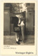 Little School Boy With Tornister & Cone (Vintage RPPC ~1930s) - Ecoles