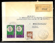 CC260 - ALGERIE - LETTRE RECOMMANDEE DE AMMI MOUSSA MOSTAGANEM DE 1967 POUR METZ - Algeria (1962-...)