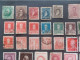 ARGENTINA 1887 JULIO A, ROCA + MANY FRAGMANT PERFIN MNH OBLITERE STOCK LOT MIX  17 SCANNERS  --- GIULY - Gebraucht