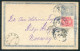 1900 Japan Uprated Illustrated Stationery Postcard Kobe - Kragero Norway, Via Paquebot - Covers & Documents