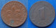 GERMANY - 1 Pfennig 1948 G KM# A101 Federal Republic Mark Coinage (1946-2002) - Edelweiss Coins - 1 Pfennig
