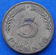 GERMANY - 5 Pfennig 1950 F KM# 107 Federal Republic Mark Coinage (1946-2002) - Edelweiss Coins - 5 Pfennig