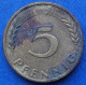 GERMANY - 5 Pfennig 1950 G KM# 107 Federal Republic Mark Coinage (1946-2002) - Edelweiss Coins - 5 Pfennig