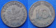 GERMANY - 10 Pfennig 1949 F KM# 103 Federal Republic Mark Coinage (1946-2002) - Edelweiss Coins - 10 Pfennig