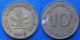 GERMANY - 10 Pfennig 1949 J KM# 103 Federal Republic Mark Coinage (1946-2002) - Edelweiss Coins - 10 Pfennig