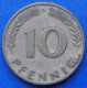 GERMANY - 10 Pfennig 1950 D KM# 108 Federal Republic Mark Coinage (1946-2002) - Edelweiss Coins - 10 Pfennig