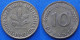 GERMANY - 10 Pfennig 1950 G KM# 108 Federal Republic Mark Coinage (1946-2002) - Edelweiss Coins - 10 Pfennig