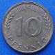 GERMANY - 10 Pfennig 1950 G KM# 108 Federal Republic Mark Coinage (1946-2002) - Edelweiss Coins - 10 Pfennig