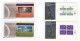 SPACE 4 Diff FDCS  2 Miniature Sheets & Blocks Of 4  United Nations Fdc Stamps Cover - Amérique Du Nord