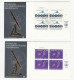 SPACE 4 Diff FDCS  2 Miniature Sheets & Blocks Of 4  United Nations Fdc Stamps Cover - Amérique Du Nord
