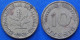 GERMANY - 10 Pfennig 1950 J KM# 108 Federal Republic Mark Coinage (1946-2002) - Edelweiss Coins - 10 Pfennig