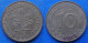 GERMANY - 10 Pfennig 1994 D KM# 108 Federal Republic Mark Coinage (1946-2002) - Edelweiss Coins - 10 Pfennig