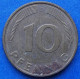 GERMANY - 10 Pfennig 1994 D KM# 108 Federal Republic Mark Coinage (1946-2002) - Edelweiss Coins - 10 Pfennig