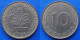 GERMANY - 10 Pfennig 1996 D KM# 108 Federal Republic Mark Coinage (1946-2002) - Edelweiss Coins - 10 Pfennig