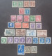 CANADA 1928 KING GEORGE V + 6 SCANNERS MANY FRAGMANT PERFIN OBLITERE STOCK LOT MIX  --- GIULY - Usati