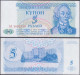 TRANSNISTRIA - 5 Rublei 1994 P# 17 Europe Banknote - Edelweiss Coins - Moldawien (Moldau)