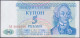 TRANSNISTRIA - 5 Rublei 1994 P# 17 Europe Banknote - Edelweiss Coins - Moldavië