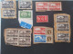 Delcampe - GRAN BRETAGNA 1880 VICTORIA GEORGE V EDOARDO...16 SCANNERS + MANY FRAGMANT PERFIN OBLITERE STOCK LOT MIX  --- GIULY - Used Stamps