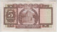 The Hong Kong And Shangai Banking Corporation : Banconota Da 5 Dollars 1969 - Hongkong