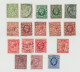 Grande Bretagne Roi Georges V Lot De 19 Timbres - 1924 Mi 154 X 1913 Mi 127 X 1934 Mi 176 X 1929 Mi 171 X 1913 Mi 135 X - Oblitérés