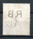 Yv 86 - Perfin R.B. - Period 1840 - 1901 "Queen Victoria" : Quality Stamp (2 Scans) - Gezähnt (perforiert)