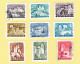 Hongrie - Magyar Posta - Lot De 57 Timbres Les Constructions (Chateaux, Immeubles Barrages ....) - Collections